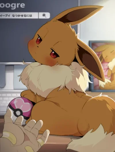 em eevee đáng yêu của tôi