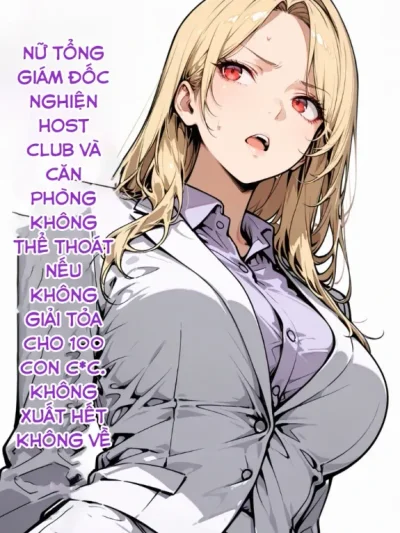Nữ CEO nghiện host club và căn phòng không thể thoát...[AI Generated] [Vietnamese]