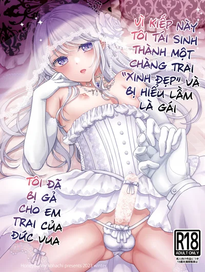 Vì kiếp này tôi tái sinh thành một chàng trai "xinh đẹp" và bị hiểu lầm là gái, tôi đã bị gả cho em trai của đức vua 