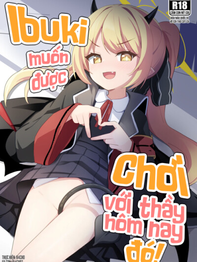 Ibuki muốn được chơi với thầy hôm nay đó!