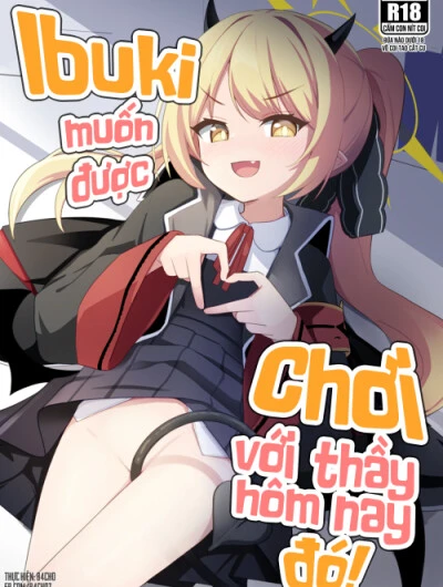 Ibuki muốn được chơi với thầy hôm nay đó!