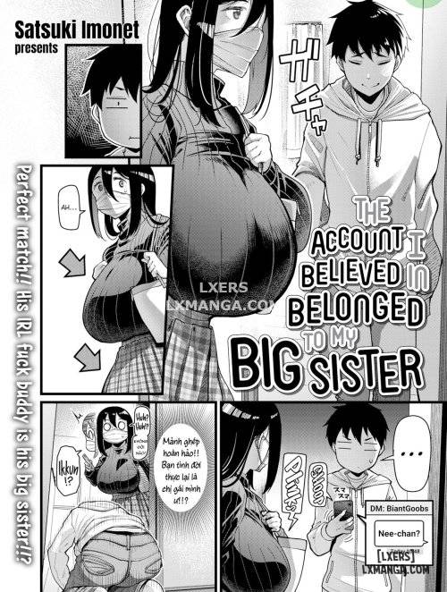 The Account I Believed In Belonged to My Big Sister 