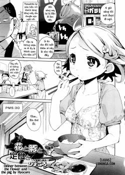Dinner between the Flower and the Pig 