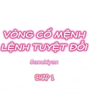 Vòng Cổ Mệnh Lệnh Tuyệt Đối 