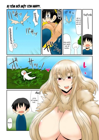 Harpy-san ni Tsukamatte