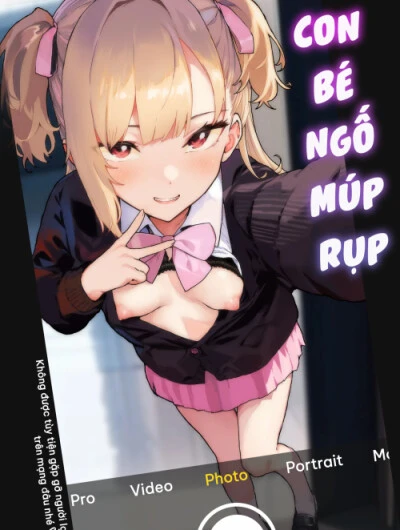 Con bé ngố múp rụp 