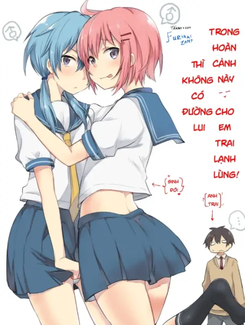 [あおいろ一号] この状況で弟ルートがないのはおかしい！ (たま姫) [英訳] [DL版]