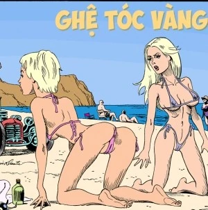 Con ghệ tóc vàng