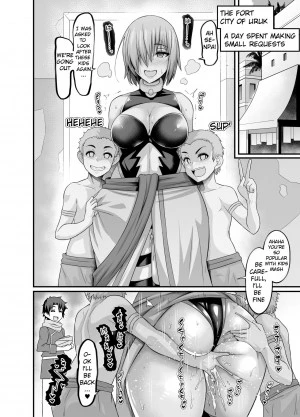 Mash, Uruk nite kusogaki no komori irai wo ukeru 