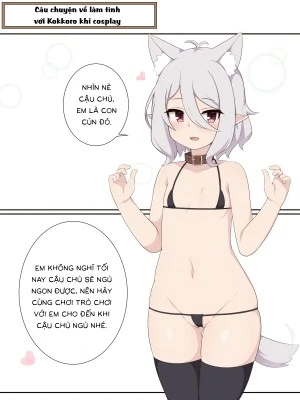 Làm Tình Với Kokkoro Đang Cosplay Cún 
