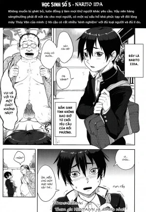 Student No. 5 - Narito Iida (Class Marugoto SEX Meibo Anthology) 