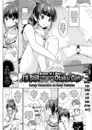 Cho dù có héo mòn, tôi vẫn sẽ là cô gái Otaku 