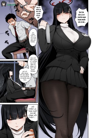 Rio Short Manga (Blue Archive) [Colorized MissOneLife]