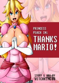 Princess Peach In Thanks Mario 
