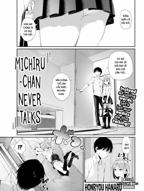 Michiru-chan Never Talks 