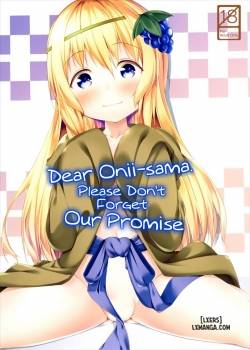 Dear Onii-sama. Please Don't Forget Our Promise 