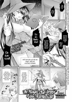 The Magic Club Senpai & Her Familiar 