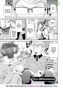 A Tanned Kogal Who's Into Her Friend's Dad 