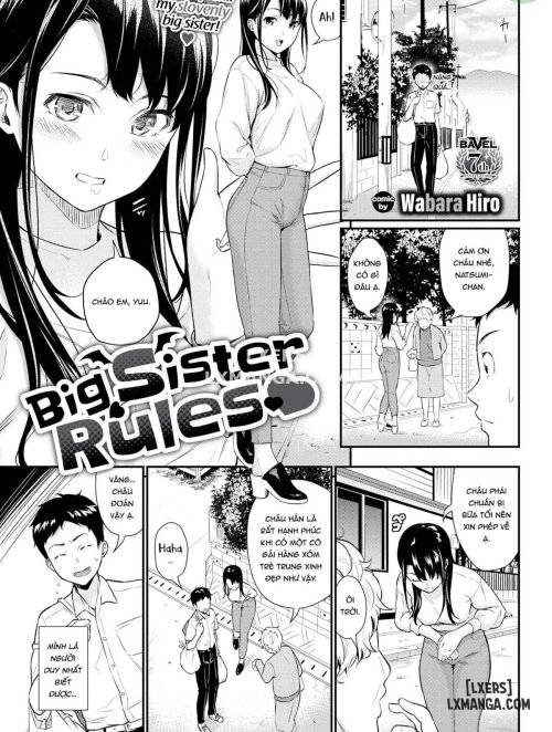 Big Sister Rules ❤ 