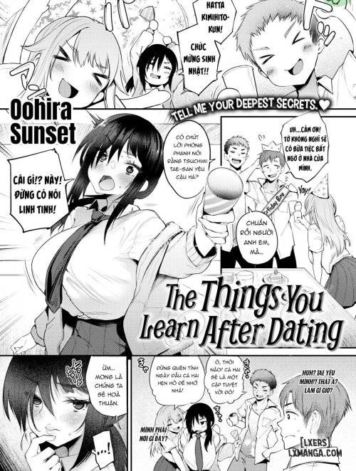 The Things You Learn After Dating 