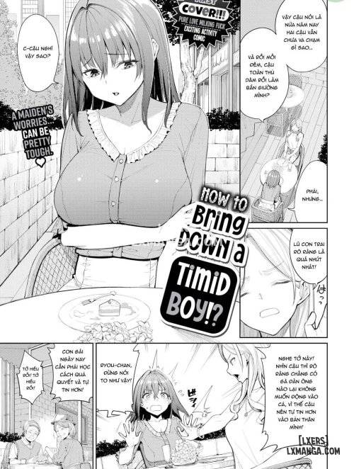 How to Bring Down a Timid Boy 
