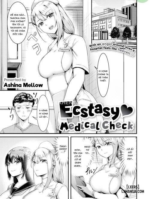 Ecstasy ❤ Medical Check 