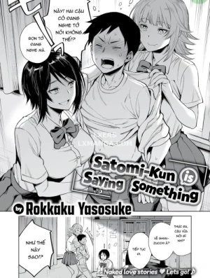 Satomi-kun is Saying Something 