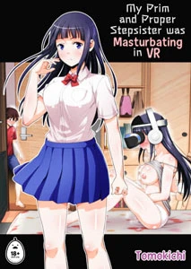 Chị gái kế đứng đắn dùng VR thủ dâm 