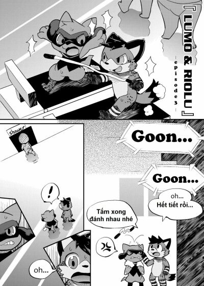 Lumo x Riolu Episode 3 (Pokemon) 